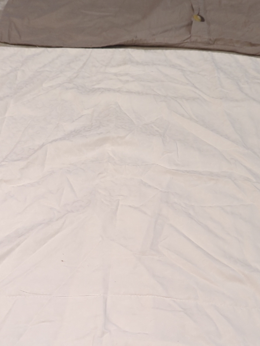 White Cotton Bed Sheet - Classic Comfort